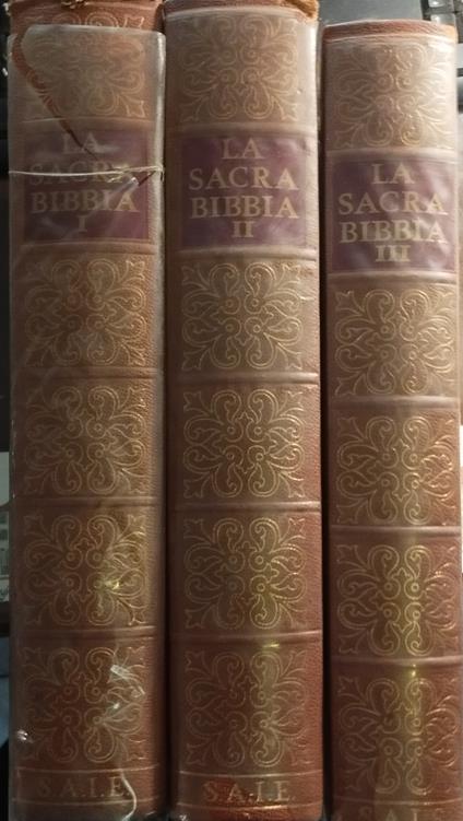 La Sacra Bibbia - copertina