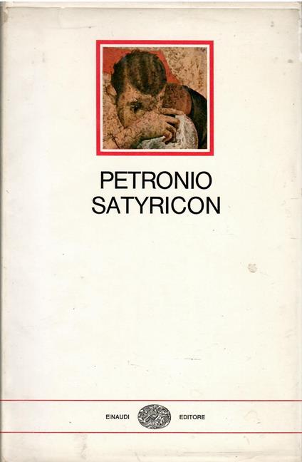 Satyricon - Arbitro Petronio - copertina