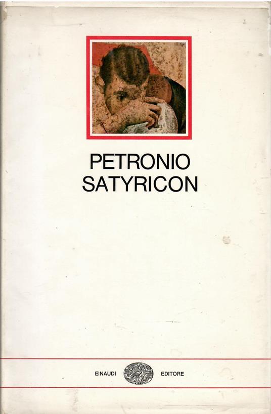Satyricon - Arbitro Petronio - copertina