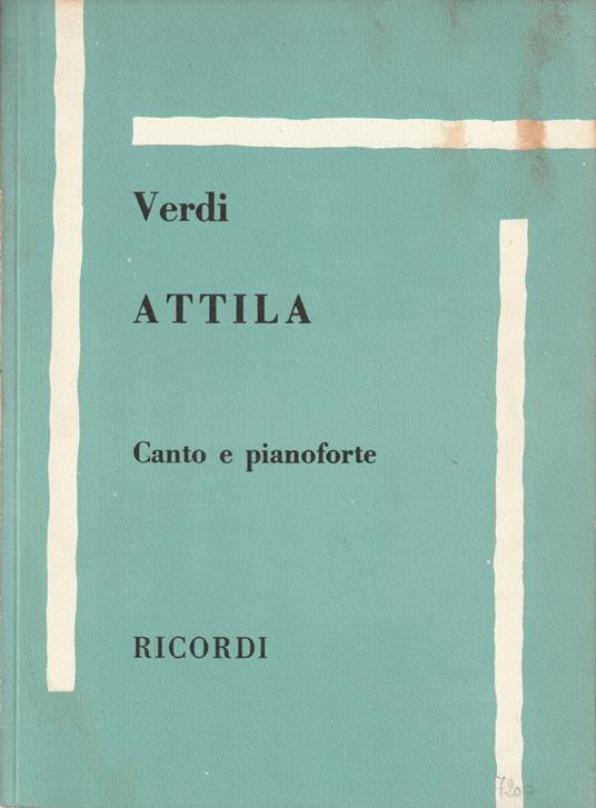 Attila - Giuseppe Verdi - copertina