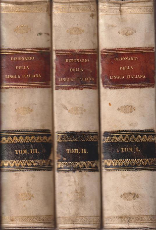 Dizionario della lingua italiana - copertina