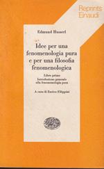 Idee per una fenomenologia pura e per una filosofia fenomenologica (Vol. 1)