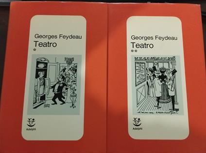 Teatro - Georges Feydeau - copertina
