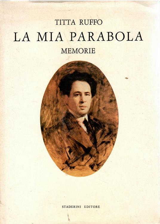 La mia parabola. Memorie - Titta Ruffo - copertina