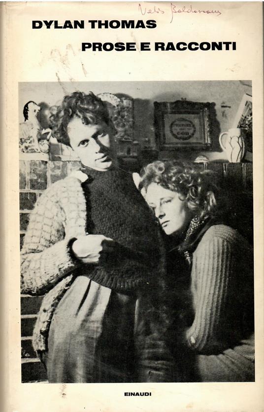 Prose e racconti - Dylan Thomas - copertina