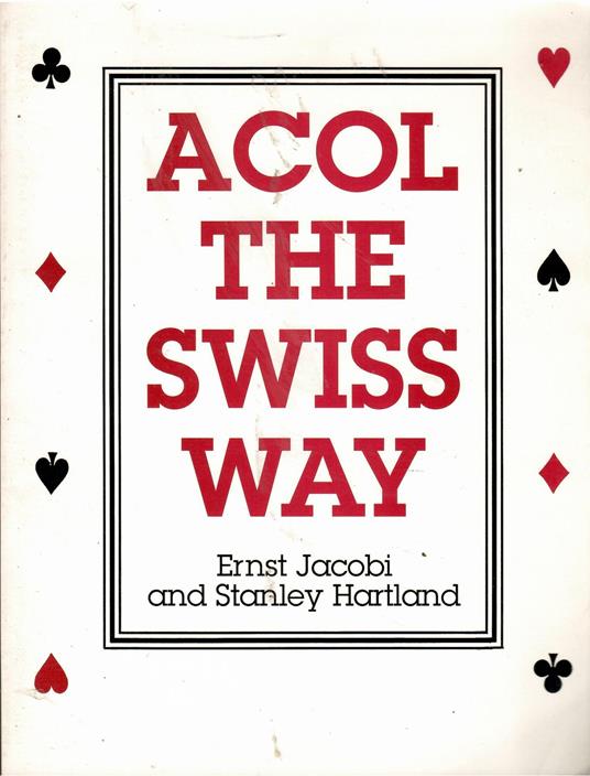 Acol the Swiss Way - copertina