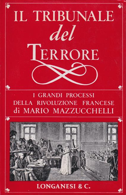 Il tribunale del terrore - Mario Mazzucchelli - copertina