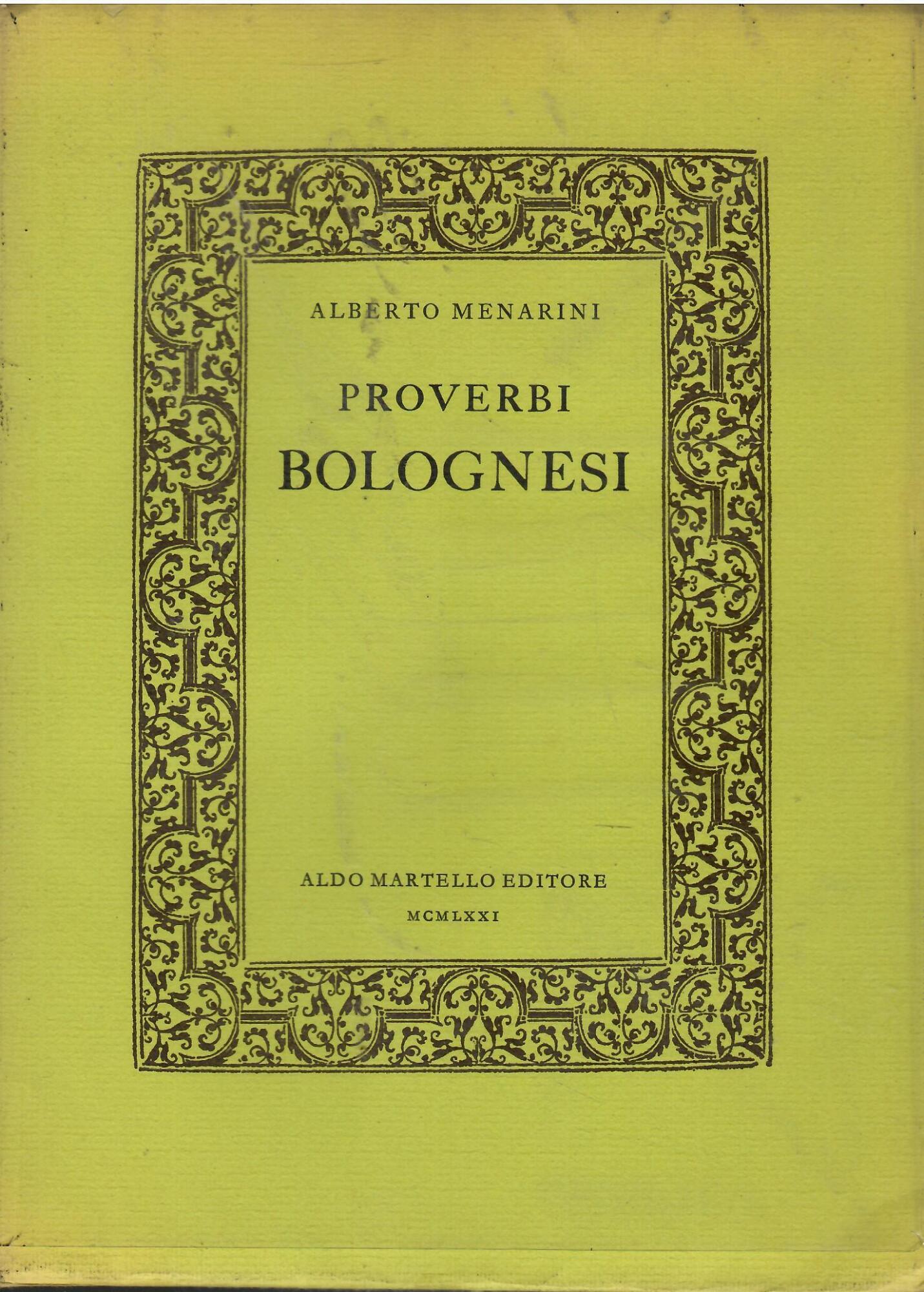 Proverbi bolognesi