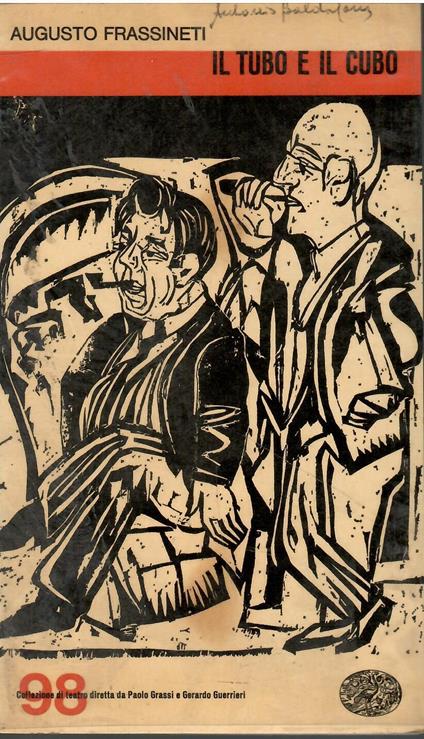 Il tubo e il cubo - Augusto Frassineti - copertina