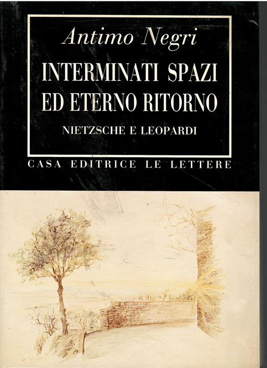 Interminati spazi ed eterno ritorno. Nietzsche e Leopardi - Antimo Negri - copertina