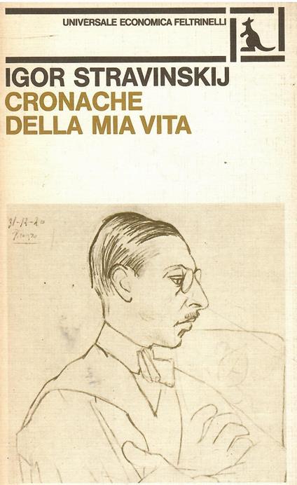 Cronache della mia vita - Igor Stravinskij - copertina
