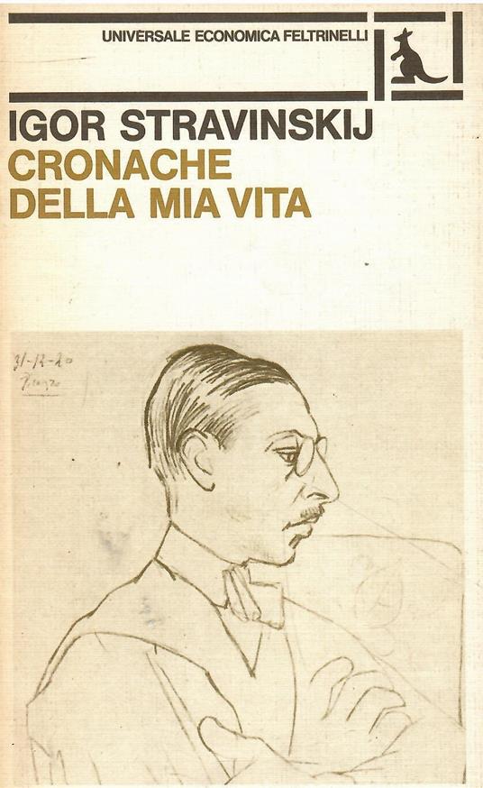 Cronache della mia vita - Igor Stravinskij - copertina
