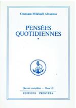 Pensees quotidiennes tome 1