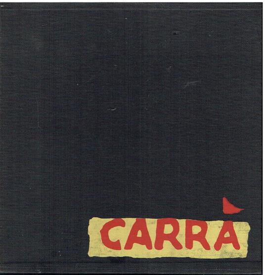 Tutti gli scritti - Carlo Carrà - copertina