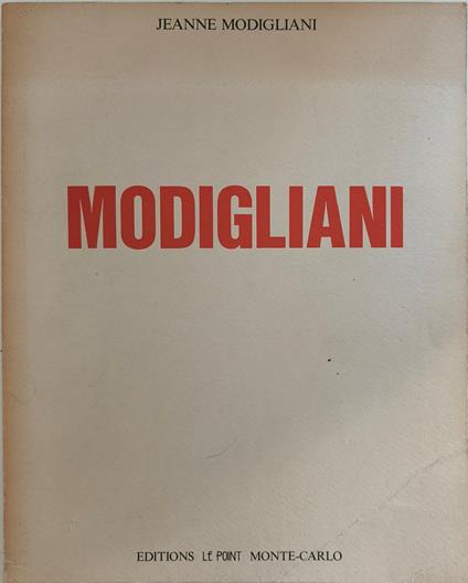 Modigliani - Jeanne Modigliani - copertina