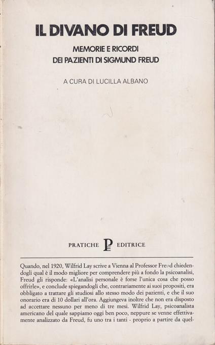 Il divano di Freud - copertina