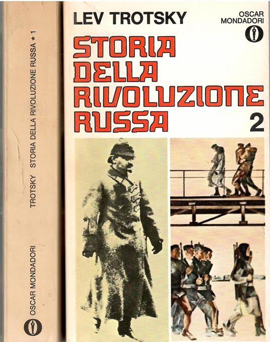 Storia della rivoluzione russa 2 voll - Lev Trotsky - copertina