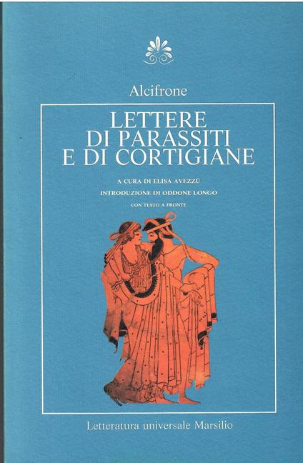 Lettere di parassiti e di cortigiane - Alcifrone - copertina