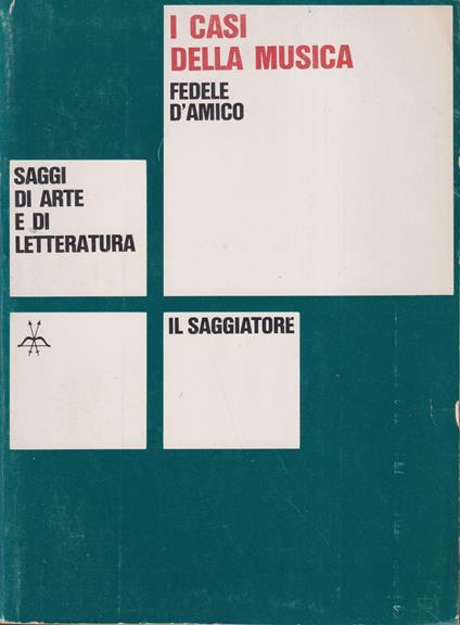 I casi della musica - Fedele D'Amico - copertina
