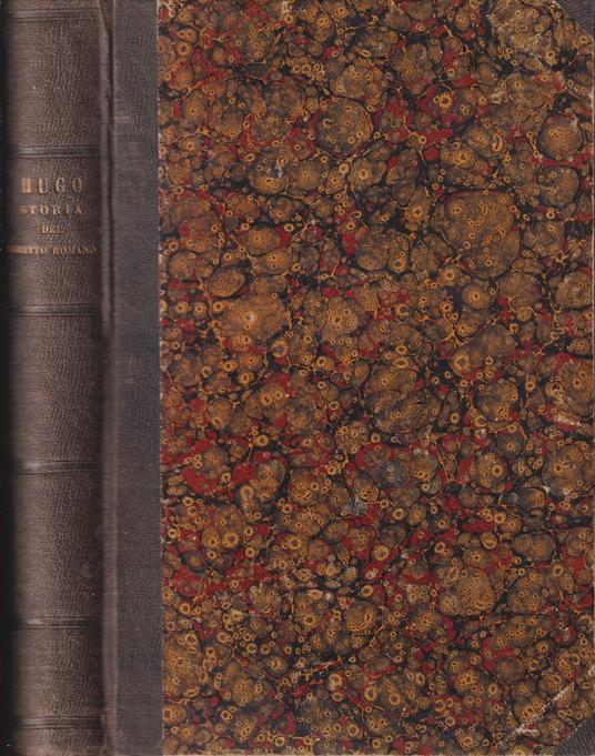 Storia del diritto romano - copertina