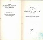 Aurora e Frammenti postumi (1879-1881): Vol. 5/1