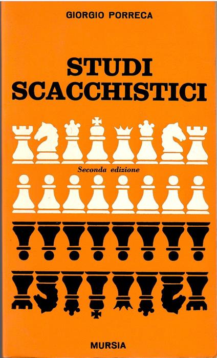 Studi scacchistici - Giorgio Porreca - copertina