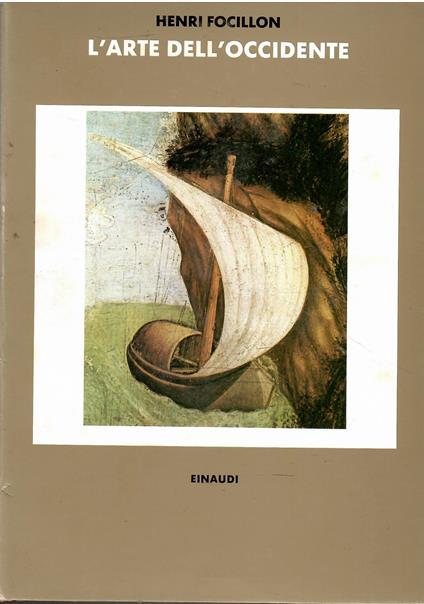 L' arte dell'Occidente - Henri Focillon - copertina