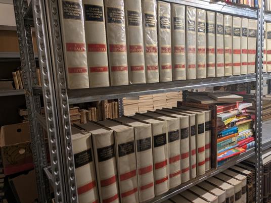 Grande dizionario della lingua italiana di Salvatore Battaglia (21 voll. + 4 supplementi) - Salvatore Battaglia - copertina