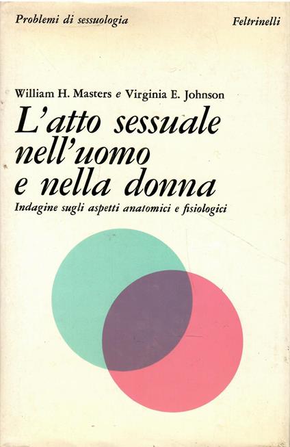 L' atto sessuale nell'uomo e nella donna. Indagine sugli aspetti anatomici e fisiologici - William H. Masters - copertina