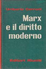 Marx e il diritto moderno