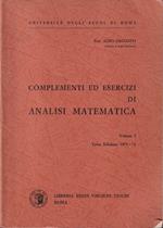 Complementi ed esercizi di analisi matematica 1