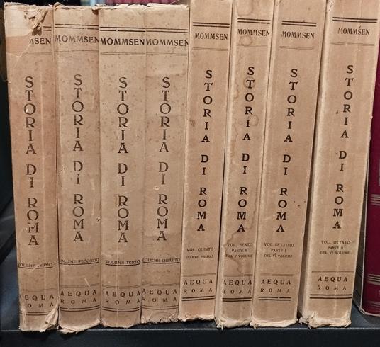 Storia Di Roma - Theodor Mommsen - copertina