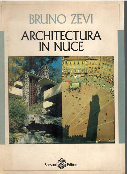 Architectura in nuce - Bruno Zevi - copertina