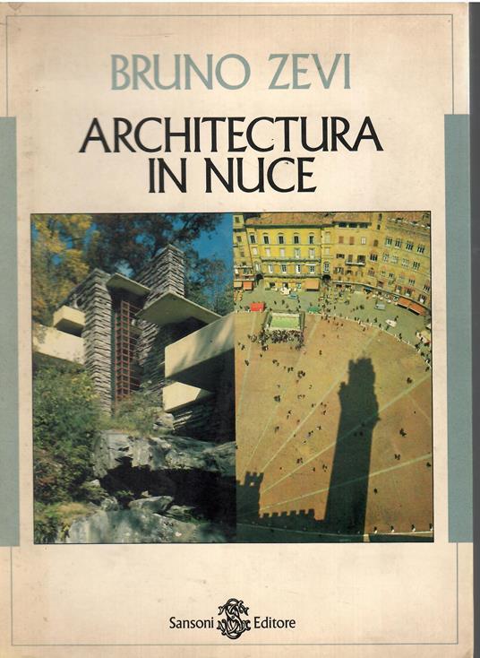 Architectura in nuce - Bruno Zevi - copertina