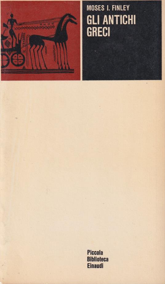 Gli antichi Greci - Moses I. Finley - copertina