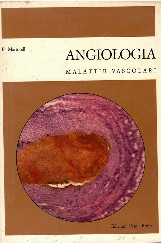 Angiologia malattie vascolari - F. Martorell - copertina
