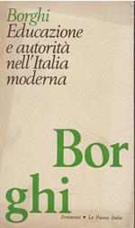 Educazione e autorità nell'Italia moderna