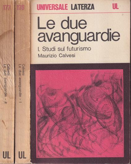 Le due avanuardie - Maurizio Calvesi - copertina