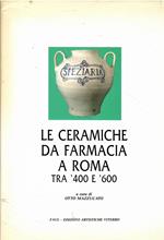 Le ceramiche da farmacia a Roma tra '400 e '600