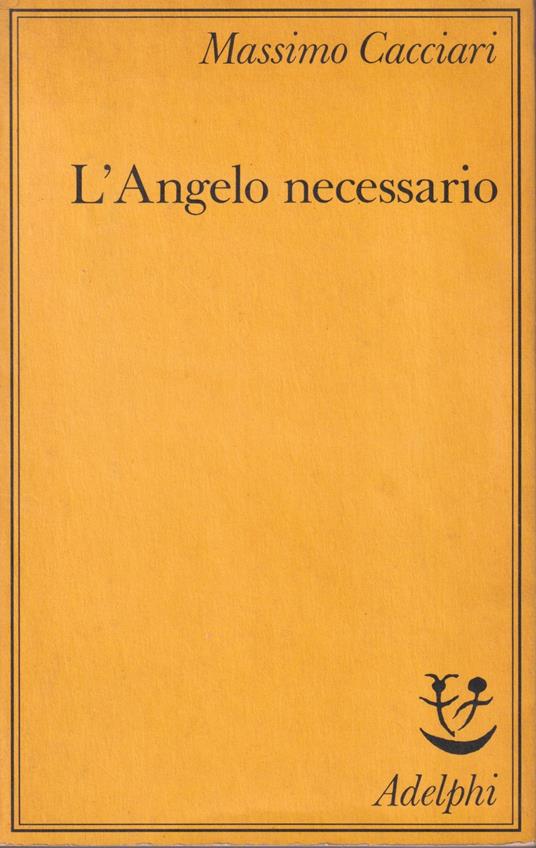 L' Angelo necessario - Massimo Cacciari - copertina