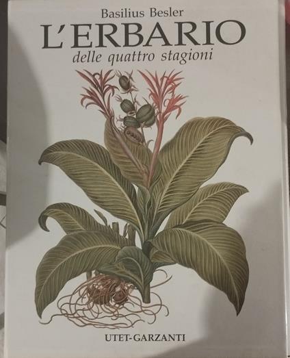 L' erbario delle quattro stagioni - Basilius Besler - copertina