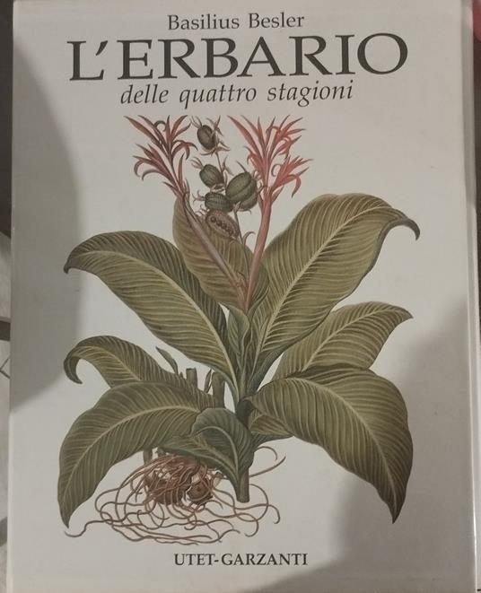 L' erbario delle quattro stagioni - Basilius Besler - copertina