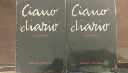 Diario - Galeazzo Ciano - copertina
