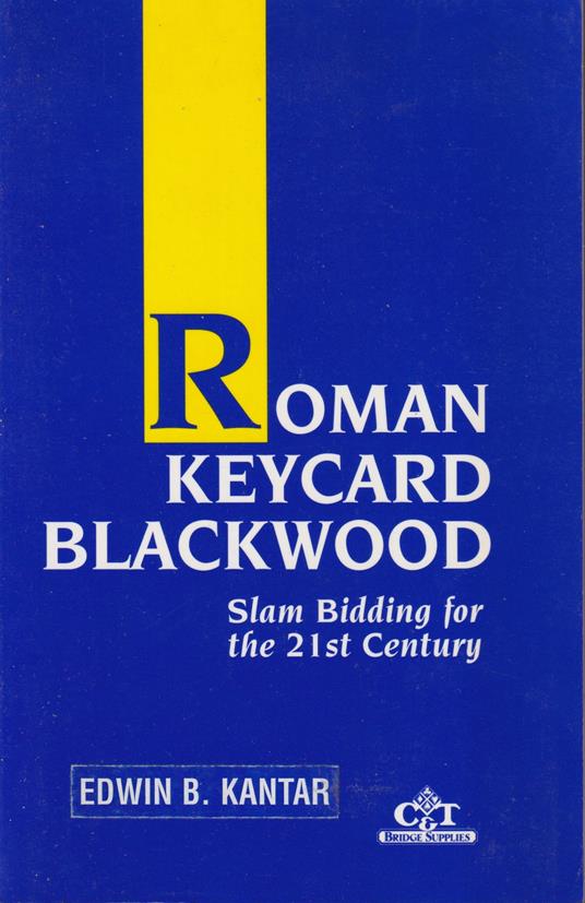 Roman Keycard Blackwood - Edwin B. Kantar - copertina