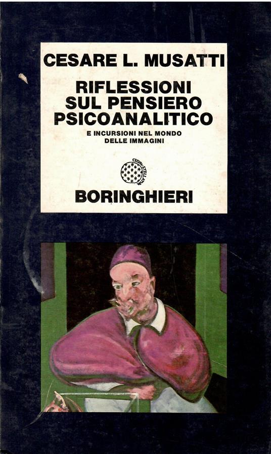 Riflessioni sul pensiero psicoanalitico - Cesare L. Musatti - copertina