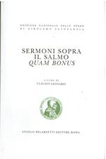 Sermoni Sopra il Salmo Quam Bonus