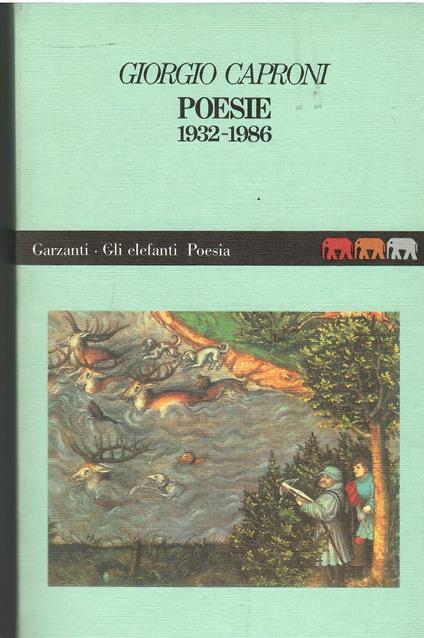 Poesie (1932-1986) - Giorgio Caproni - copertina