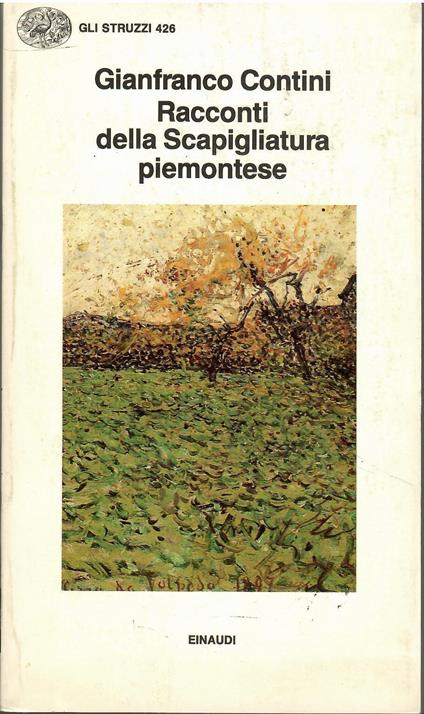 Racconti della Scapigliatura piemontese - Gianfranco Contini - copertina