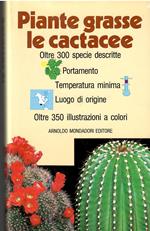 Le piante grasse le cactacee