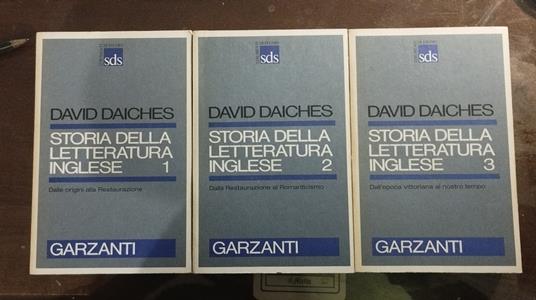 Storia Della Letteratura Inglese - David Daiches - copertina